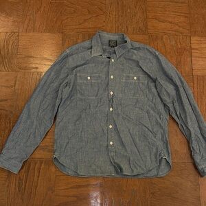 J. Crew Casual Blue Button Down Shirt